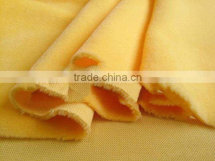 Hot Selling Short Pile Velboa Plush Fabric For Curtain