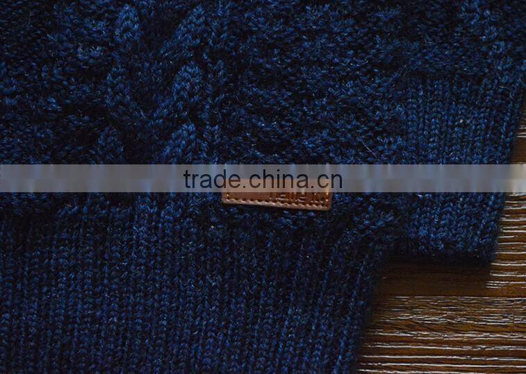 2017 boys stripe pullover sweater designs for kids hand knitted