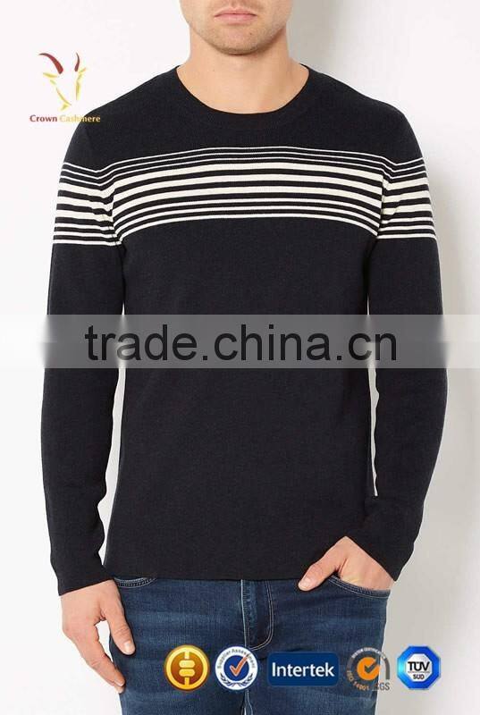 Wholesale Mens Black Crew Neck Sweater Knitting Pattern Free