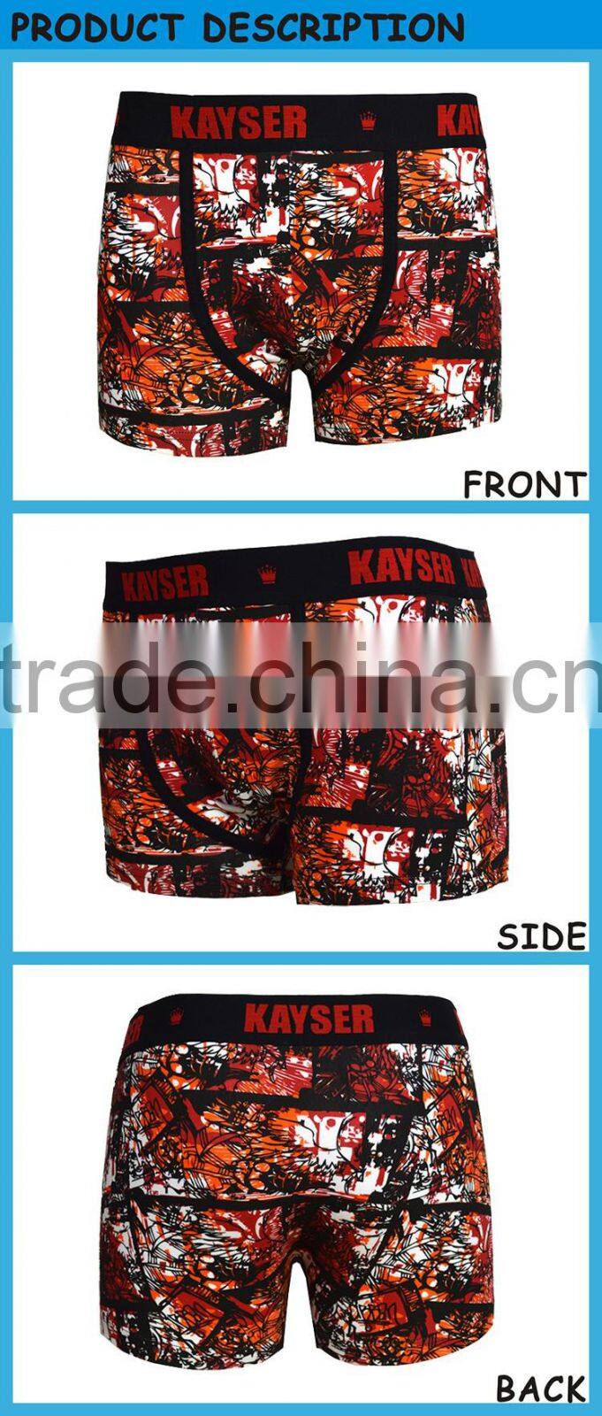 Wholesale Men Cotton Lycra Sexy Boxers Shorts Men Boxers Briefs