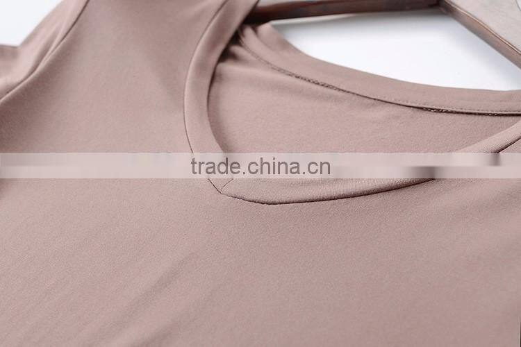 high quality promotional custom design short sleeve cheap plain blank t-shirt women
