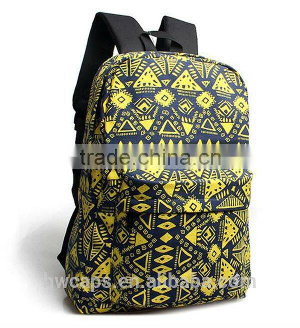 floral design travelling fashion 2014 new design backpack