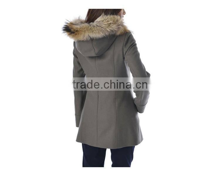 AB2910 women fur edging hood winter warm clothing