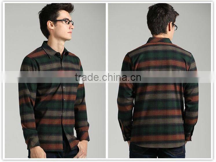 fashion casual shirt for men with long sleeves