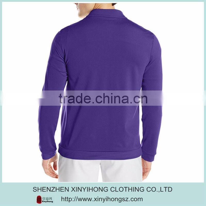 OEM Designed Golf Pullover Sportswear ,anti-wrinkle pullover with your logo