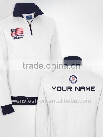 Custom Mens Clothing of Plain Red Pullover Hoodies high quality Sweatshirts