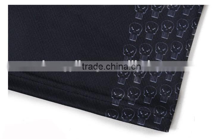 Fashion Mens Digital Printed Dri-fit Sport / Casual Knitting Wear T13354