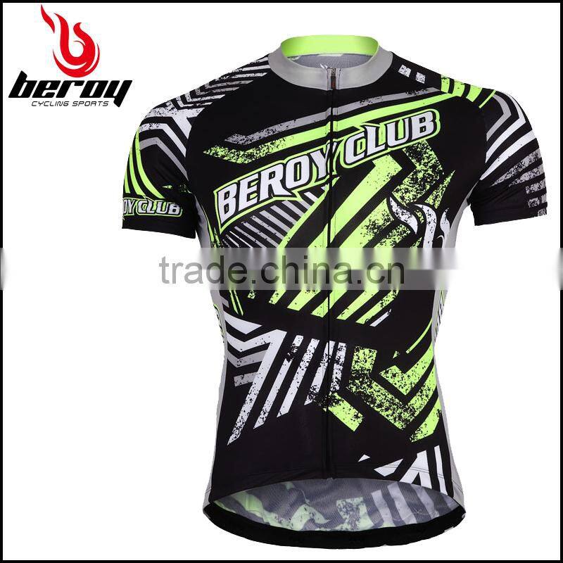 BEROY wholesale men short sleeve bicycle clothes, custom cycling shirts
