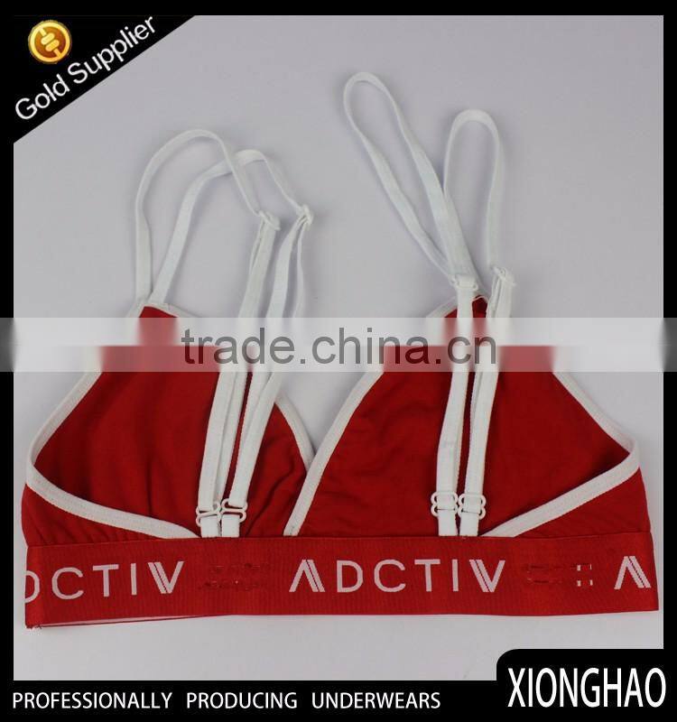 Professionally OEM Sexy cotton sport underwear with customer's name brand