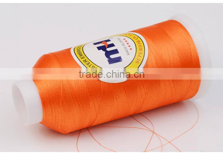 Wholesale 120d/2 3000Y 100% polyester embroidery thread