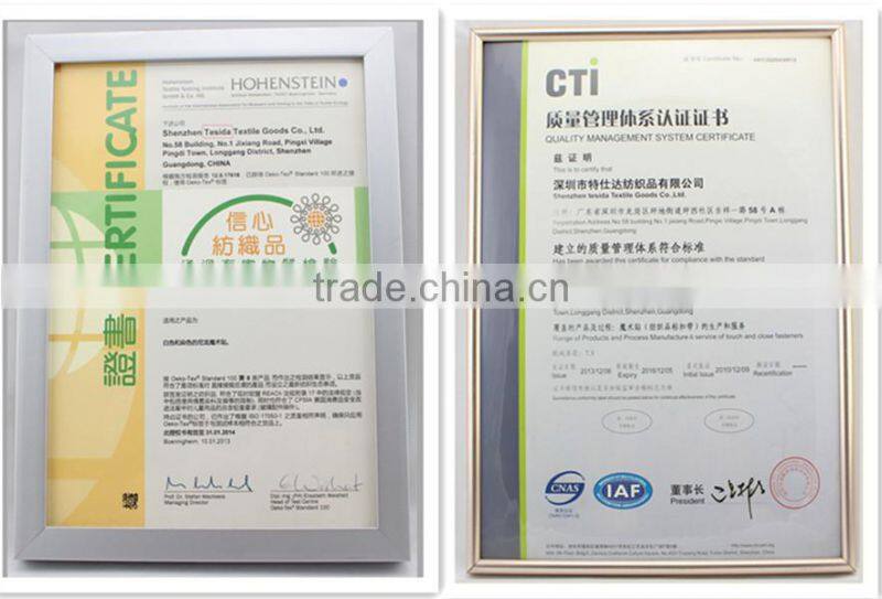 Simple popular style Weld hook and loop strap logo printing hook loop straps