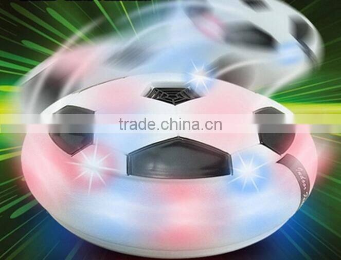 funny indoor safe light-up air power LED soccer ball electric hover soccer ball