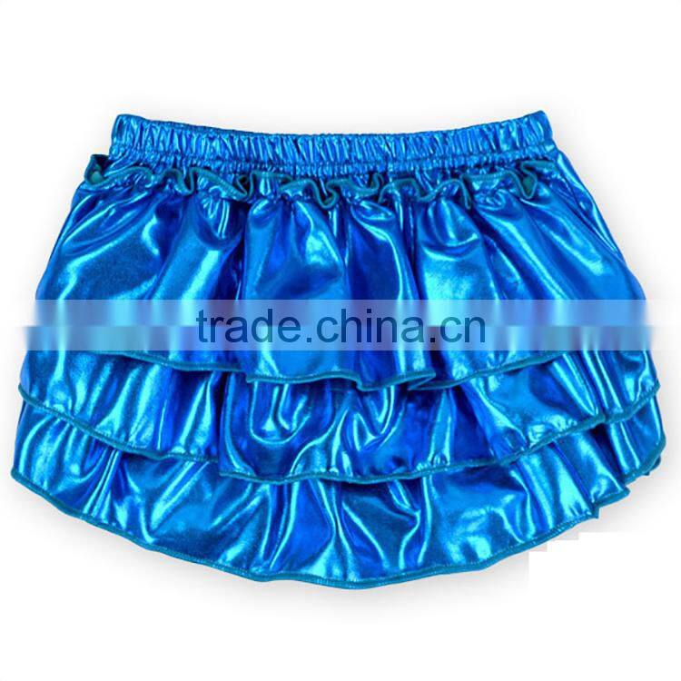 Festive metallic gold bloomers,bubble baby girl bloomers M5112004