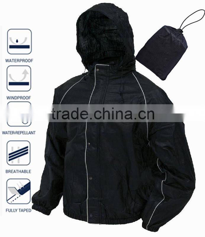 2017 Reflective Windcheater Jacket with hood