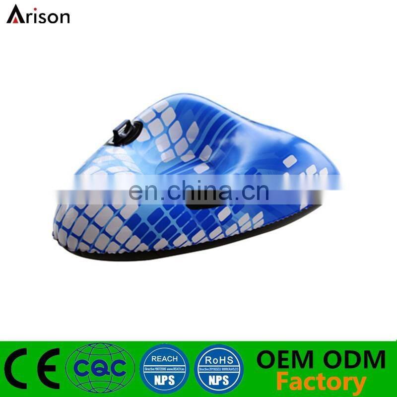CMYK printing inflatable triangle ski board inflatable snow board inflatable ski tube
