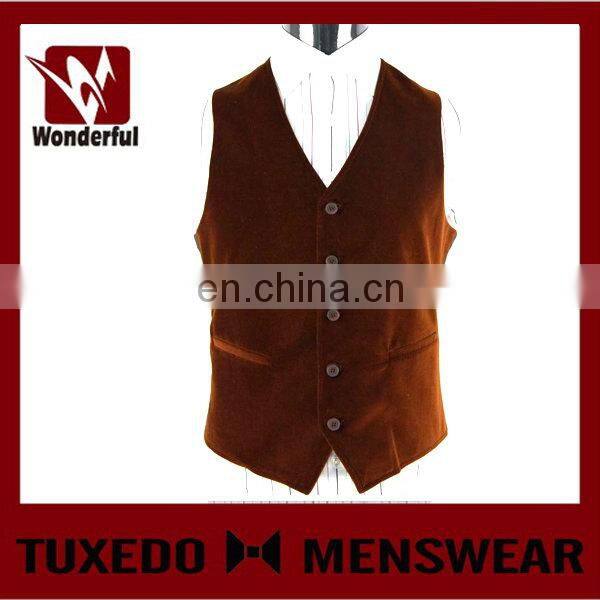 Spring unisex top quality promotional men stylish waistcoat