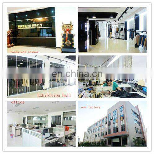 Ladies fitness ponti leather skirt with two pockets at back