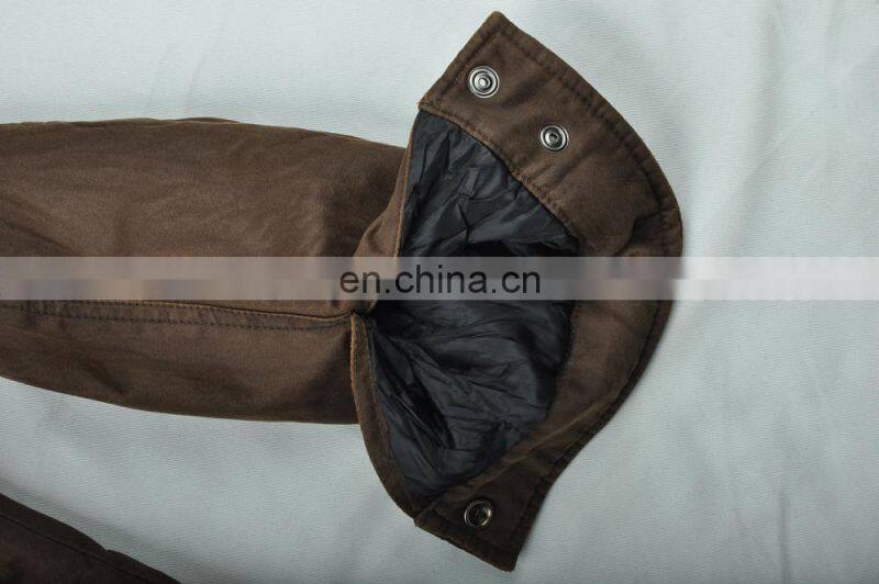 2017 hot sale fashion men cotton wash jacket