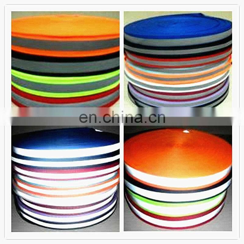 Classical nylon warning reflective tape for reflective waved webbing K-11