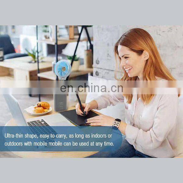 New beauty fill light USB mini portable fan with LED lamp
