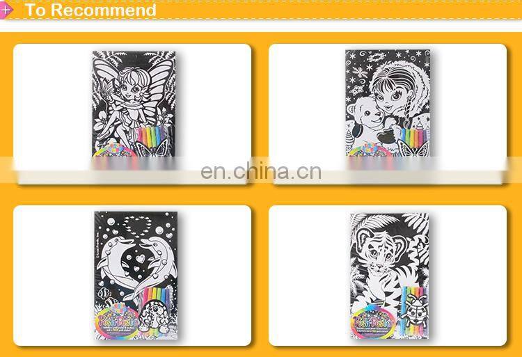 Posh poster art gift set with six markers