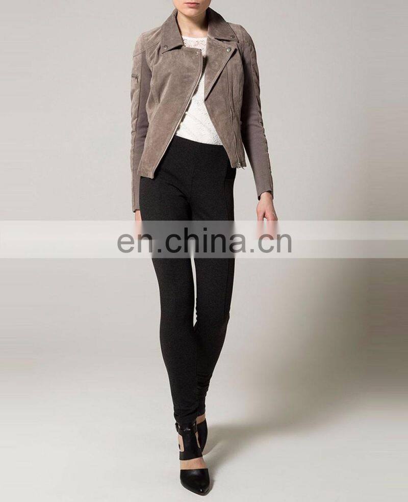 leather garment manufacturer fashion ladies wholesale custom leather garment