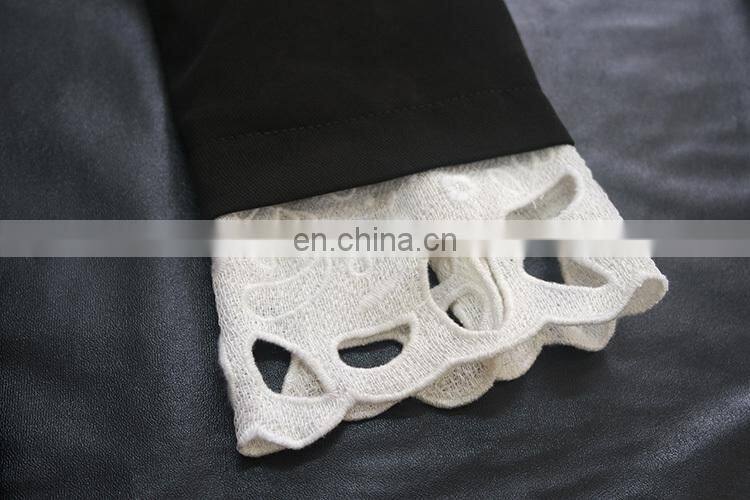 2015 spring the new fashion long sleeved ladies Slim lace dress