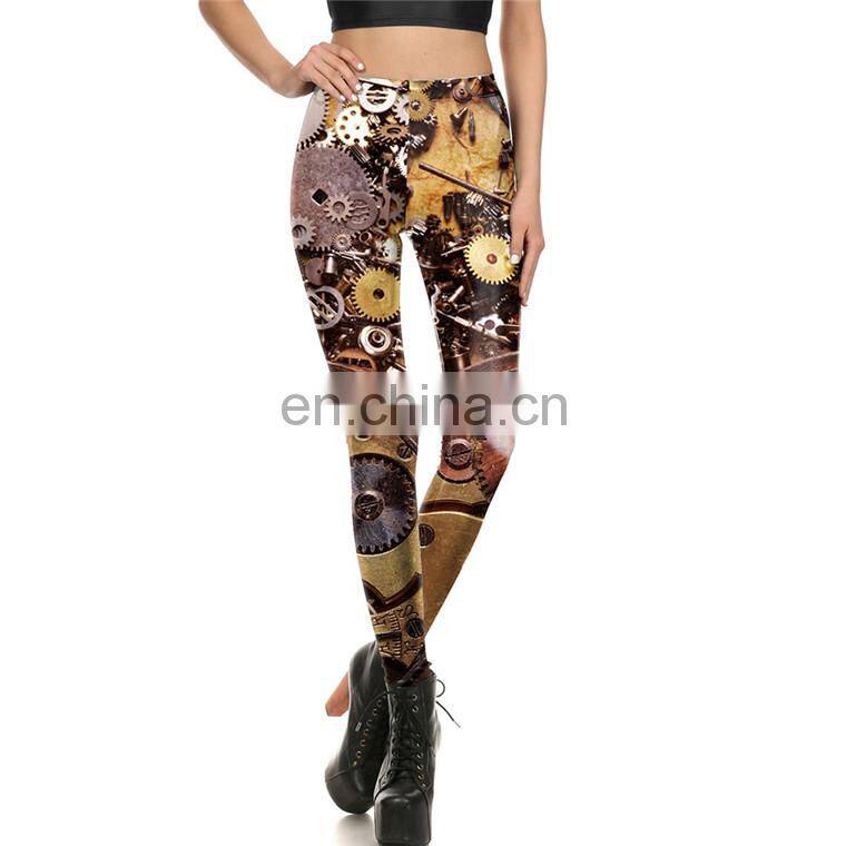 Wholesale Printed Workout Gym Custom Sport HIGH WAIST Yoga Legging For Women