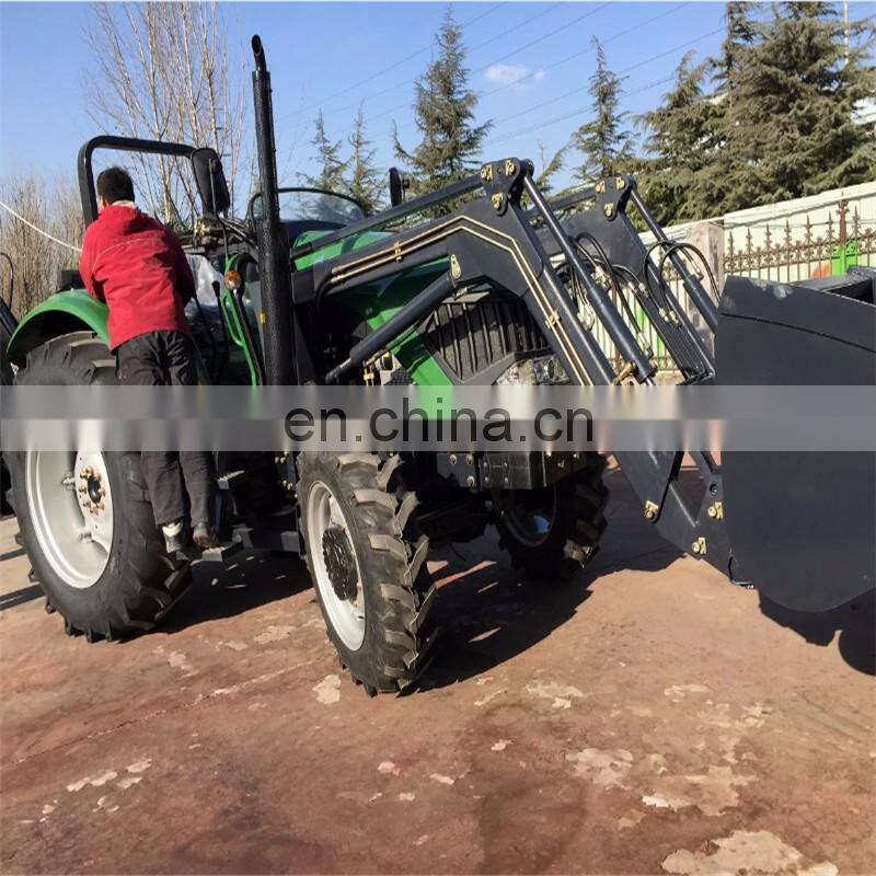Hot sale 50hp mini wheel tractor with loader for sale