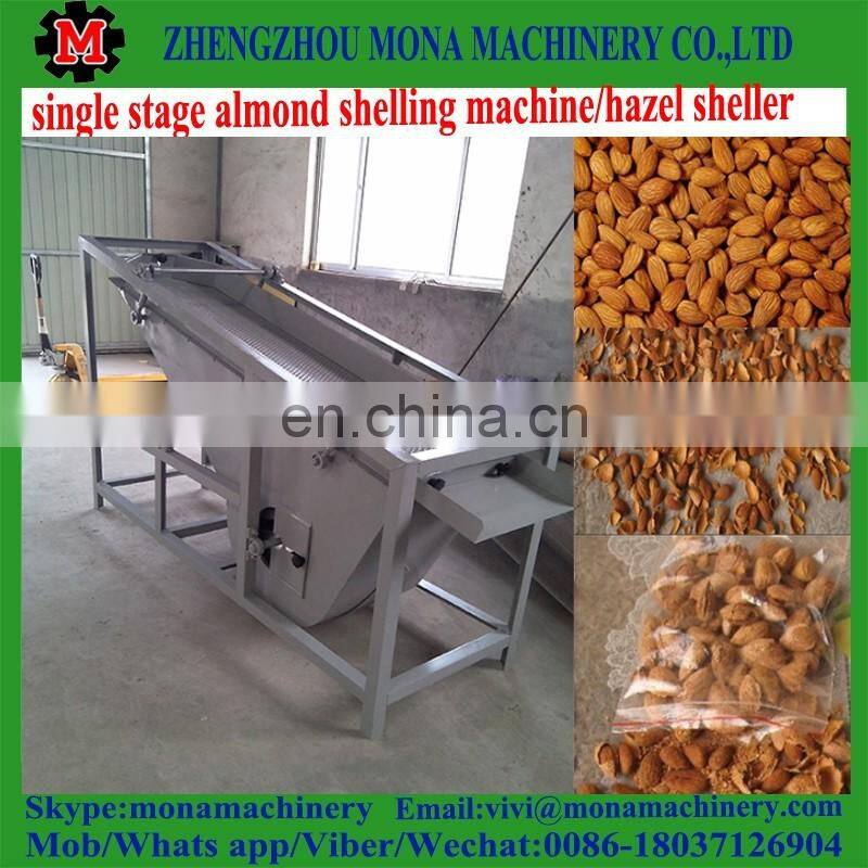 Commercial almond huller machine/machine to peel almond/almond shell remover