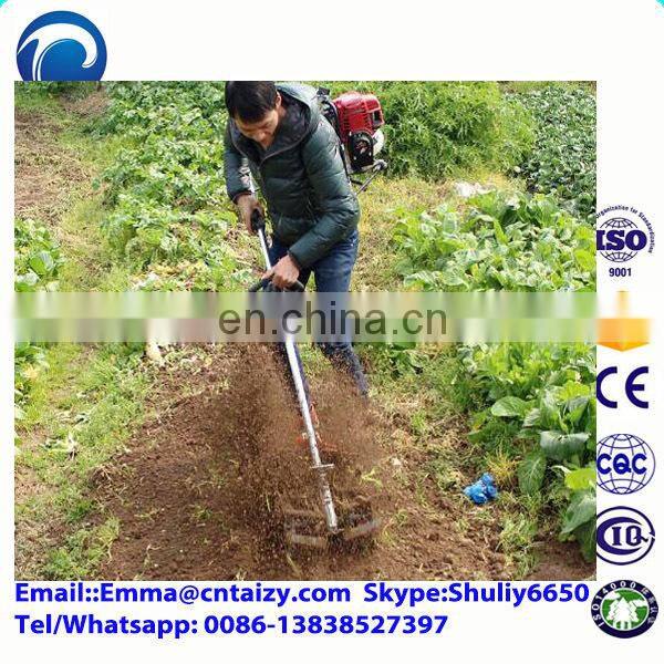 mini gasoline power weeder Gasoline Power Tiller Weeder gasoline engine agriculture weeding machine