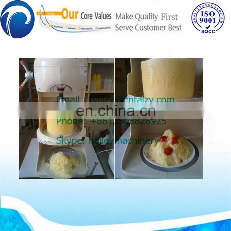 Korea snow flake ice shaving machine for drinking shops