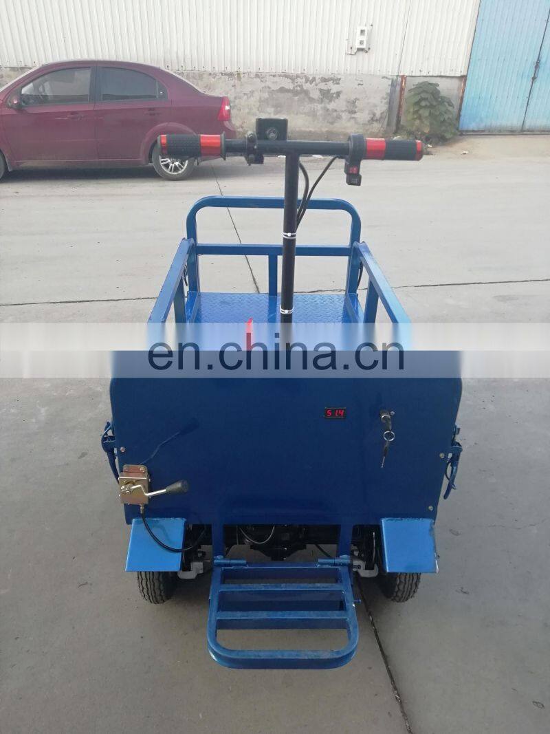 Customize multi-function electric lift flat cart trolley price