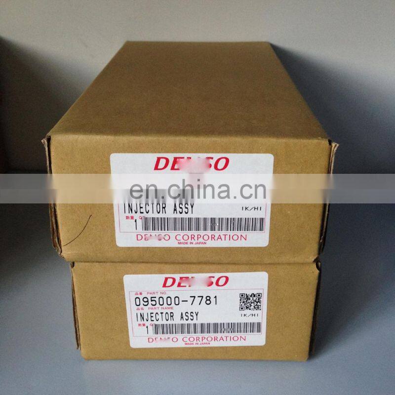 common rail original injector 095000-7781 genuine