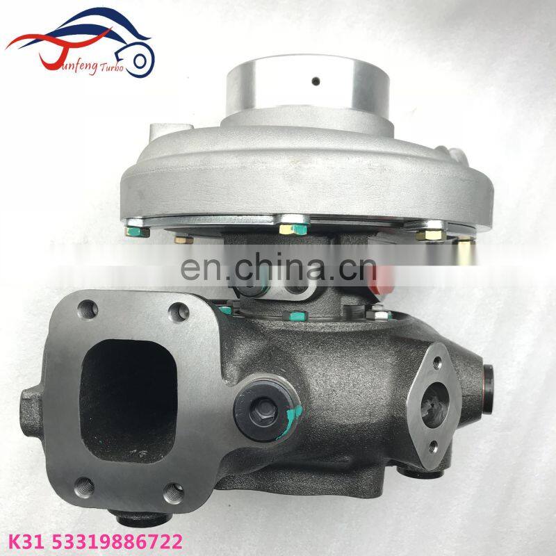 K31 Turbo 53319886722 53319706722 Turbocharger for MAN Gen Set, Commercial Bus with E2866D Engine