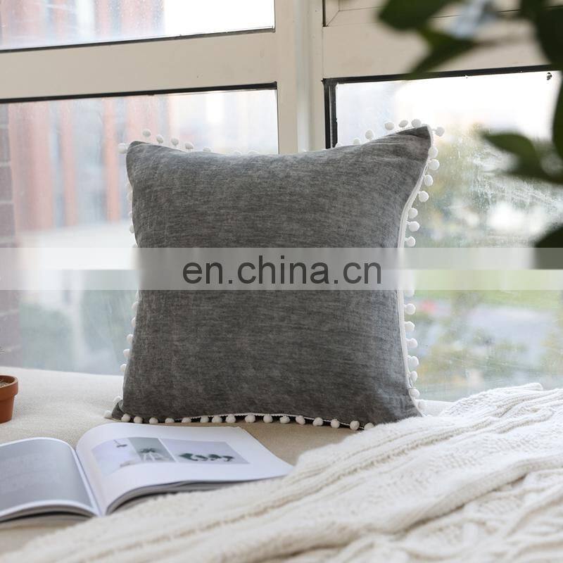 i@home INS morden simple pear cute nordic style velvet soft pillow cushion cover without core