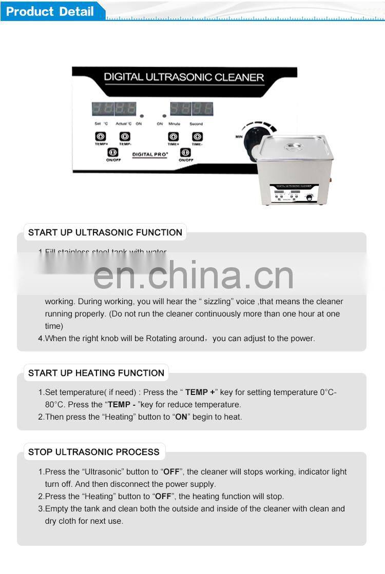 Joan Lab Ultrasonic Cleaner 6L,10L,14L,15L