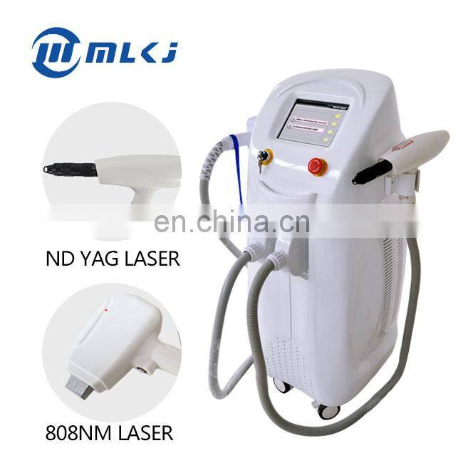 stationary two handle diode laser hair removal machine / ice soprano