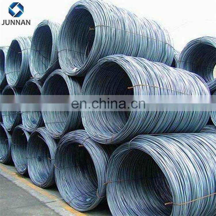 6mm SAE1006B/1008B hot rolled steel wire coil/steel wire rod