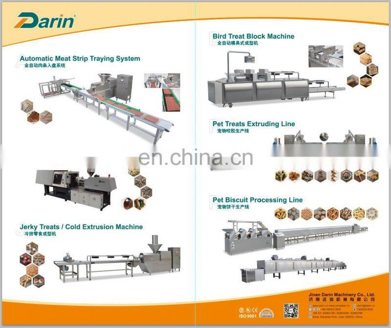 2020 Hot Sales Dog Food Treat Making Machine/Dog Treats Extruder