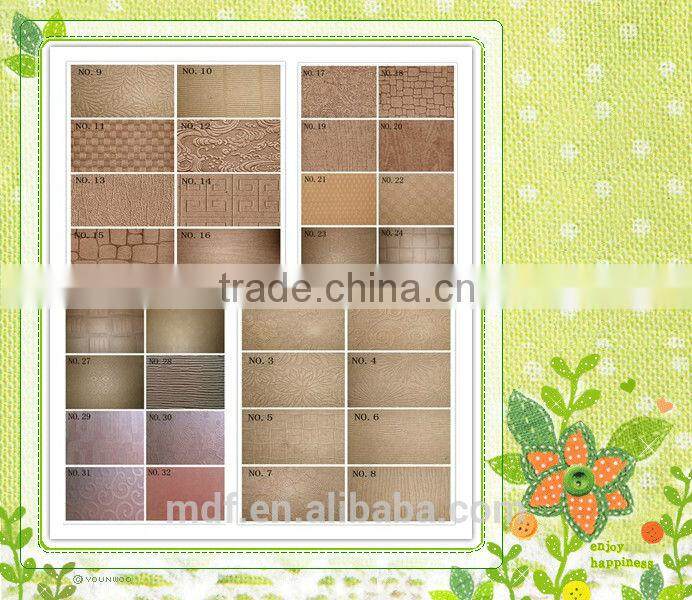 2014 best price embossed hdf sheets