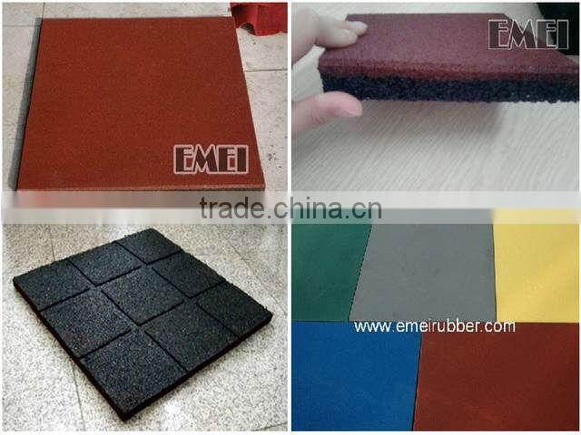 playground rubber flooring tile