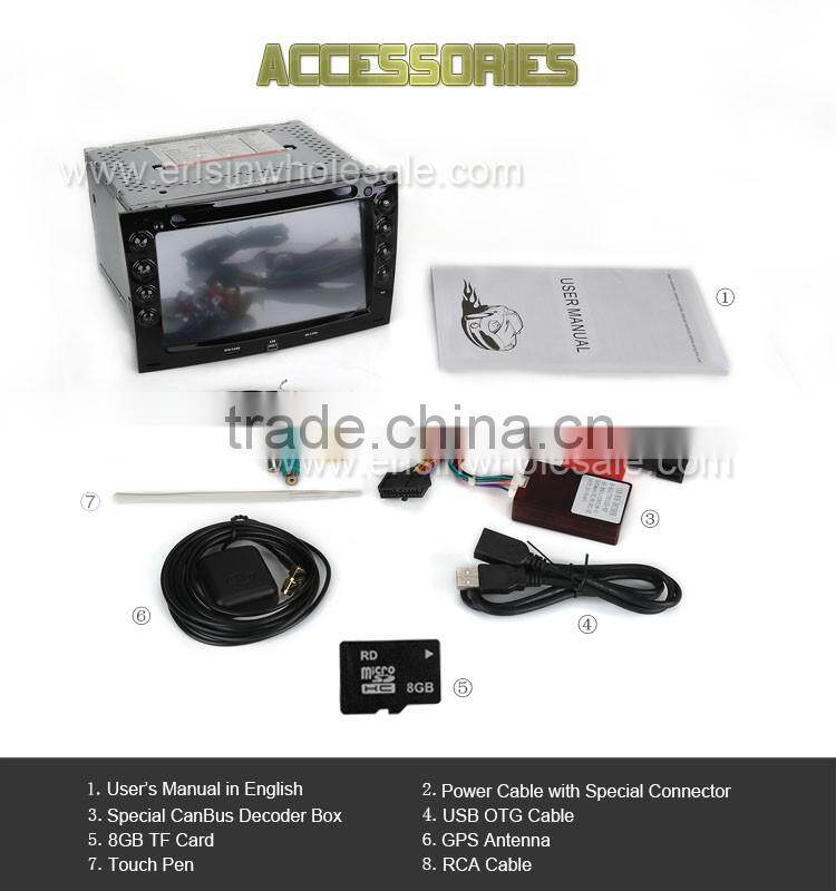 Erisin ES7691M 7 inch 2 Din Car Audio DVD with GPS 3G Radio