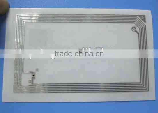 RFID Wet / Dry UHF Inlay For Pvc Cards Making