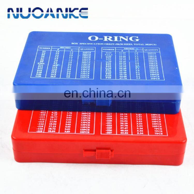 Standard Size NBR FKM EPDM Silicone O-Ring Assortment Mechanical Seal O Ring Kit