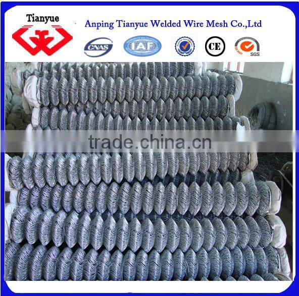 green color pvc coated chain link fence