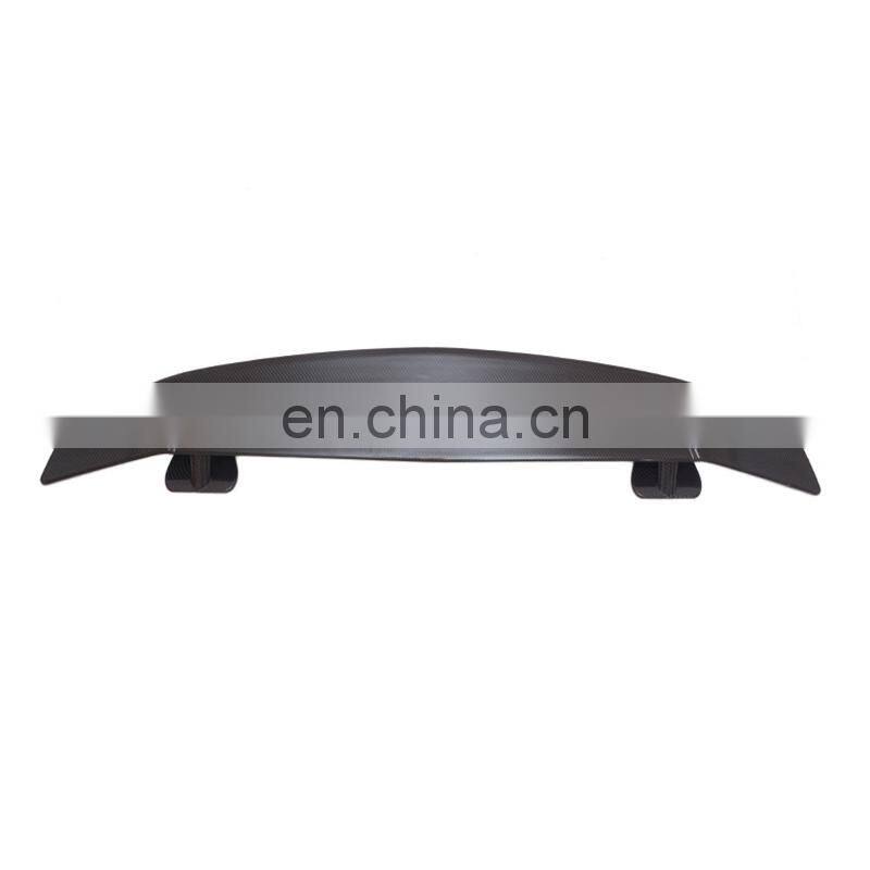 Car accessories carbon fiber Universal roof spoiler trunk spoiler gloss black