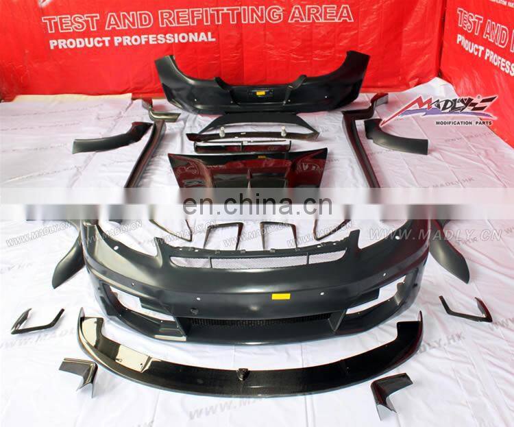 High quality PU/Carbon Fiber Body Kits for Porsche Panamera 970 wide body kit for Panamera 970 2011-2013 Year