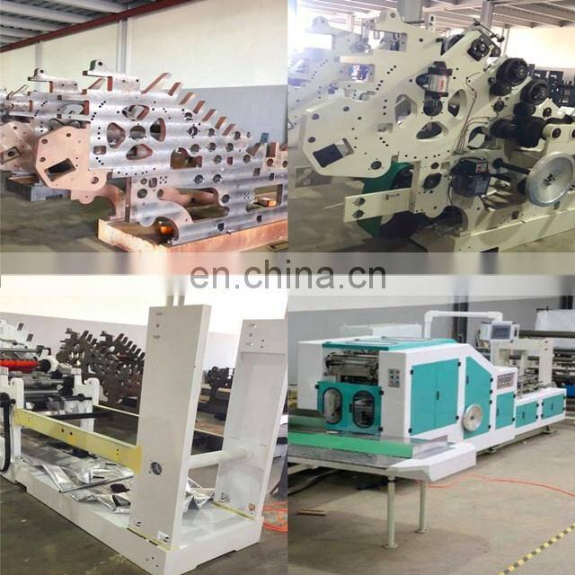 Fully Automatic High Speed Pointed V Bottom Brow Paper Bag Making Machine in cheap price good quality