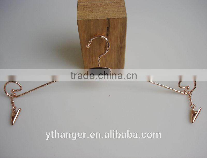 fashion lingerie hanger metal lingerie hanger